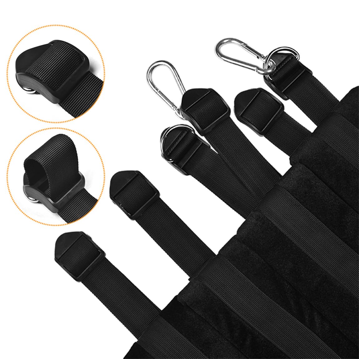 Heavy Duty Ceiling Sex Swing Stand for Adults - Adjustable 360 Degree Swivel Suspension Kit with Comfortable Seat Frame & Secure Straps - Perfect for Indoor Bondage, BDSM Play and Spice Up Your Bedroom Life