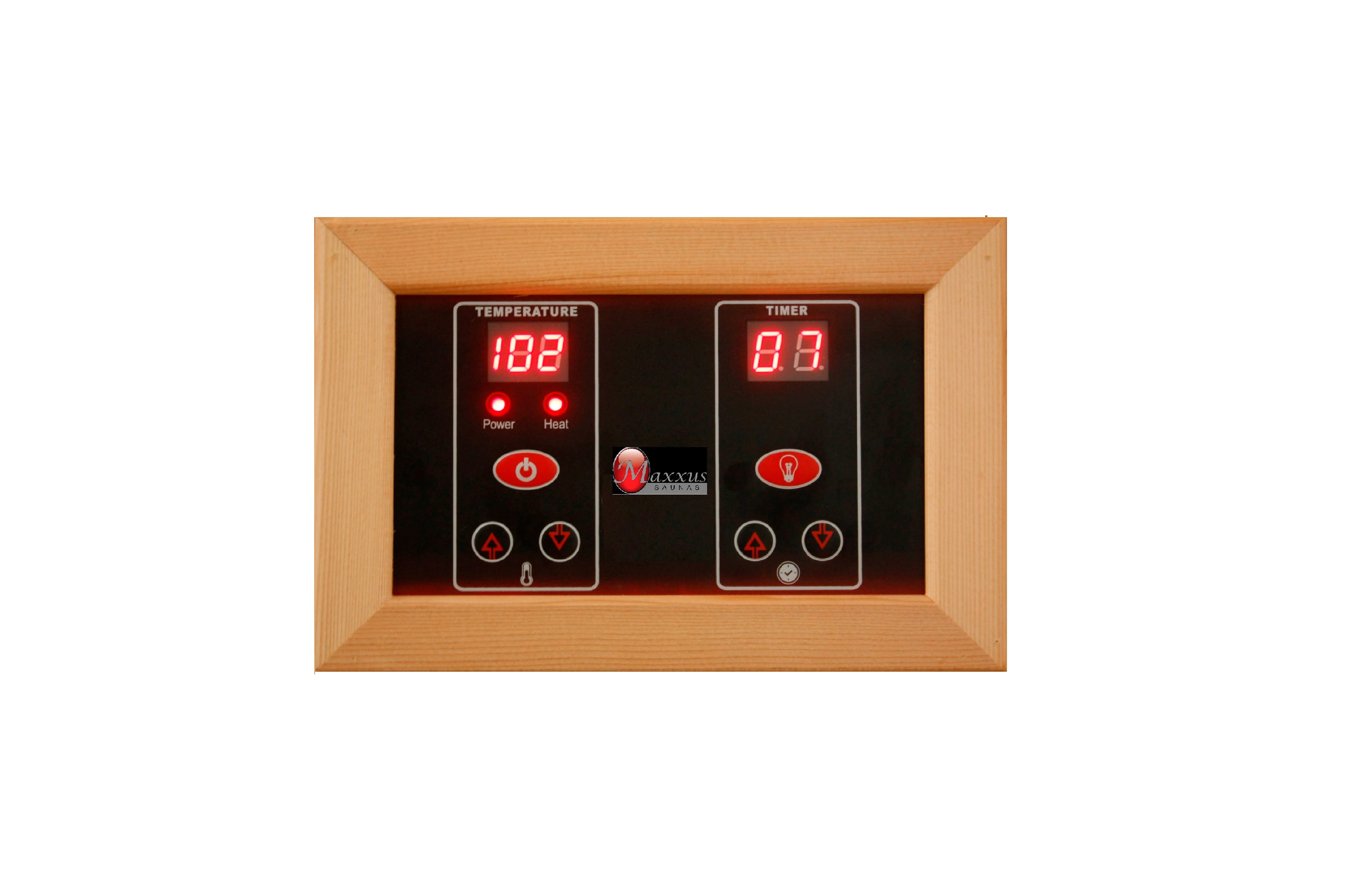 Maxxus 3-Person Corner Low EMF FAR Infrared Indoor Sauna for Home Relaxation & Detox - Perfect for Small Spaces & Family Wellness