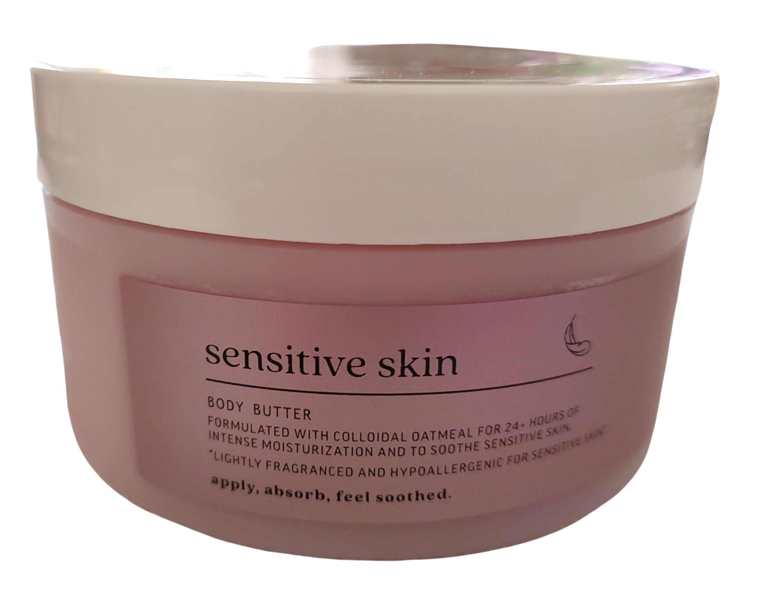 Bath & Body Works Colloidal Oatmeal Whipped Body Butter for Sensitive Skin - Soothing Dry Skin Care, Fragrance-Free Moisturizer for Eczema & Dermatitis Relief | Perfect for Daily Hydration & Nighttime Skin Repair