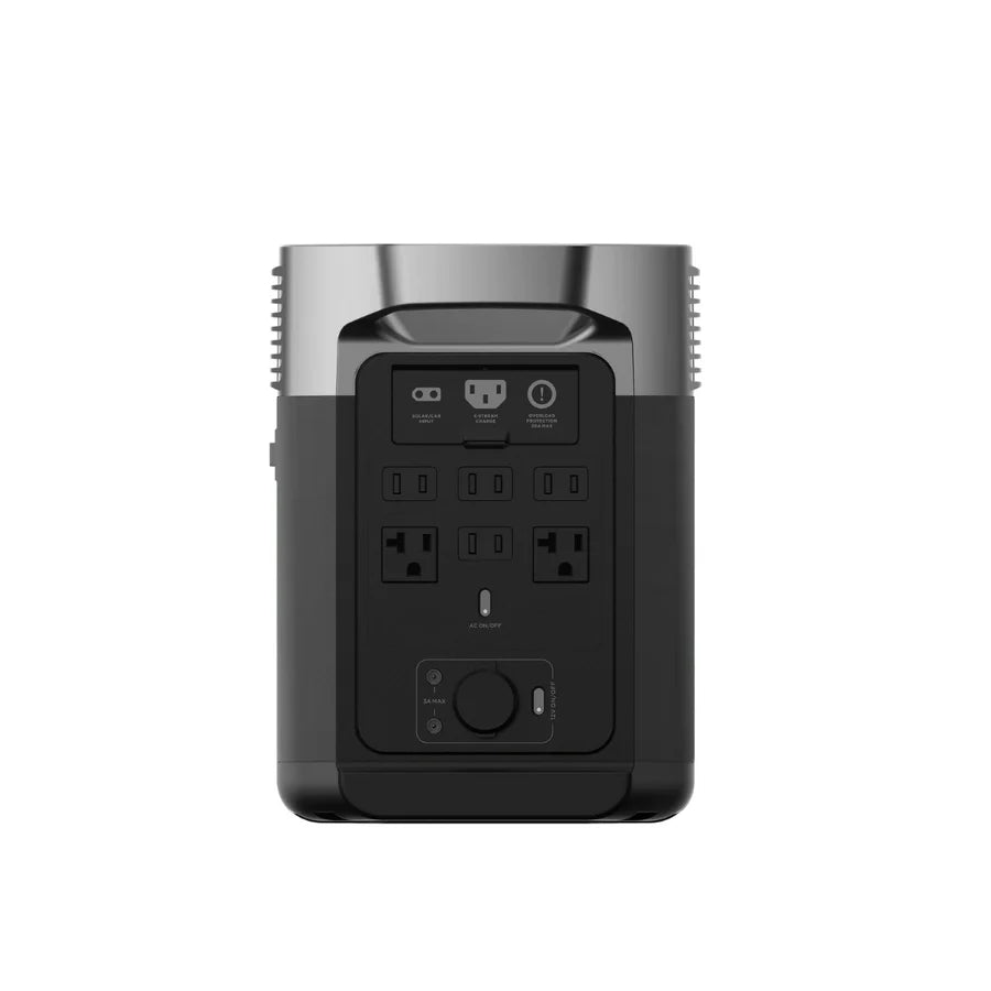 EcoFlow DELTA 2 Portable Power Station with 400W Solar Panel - Off-Grid Power Solution for Camping, RV & Emergency Backup
