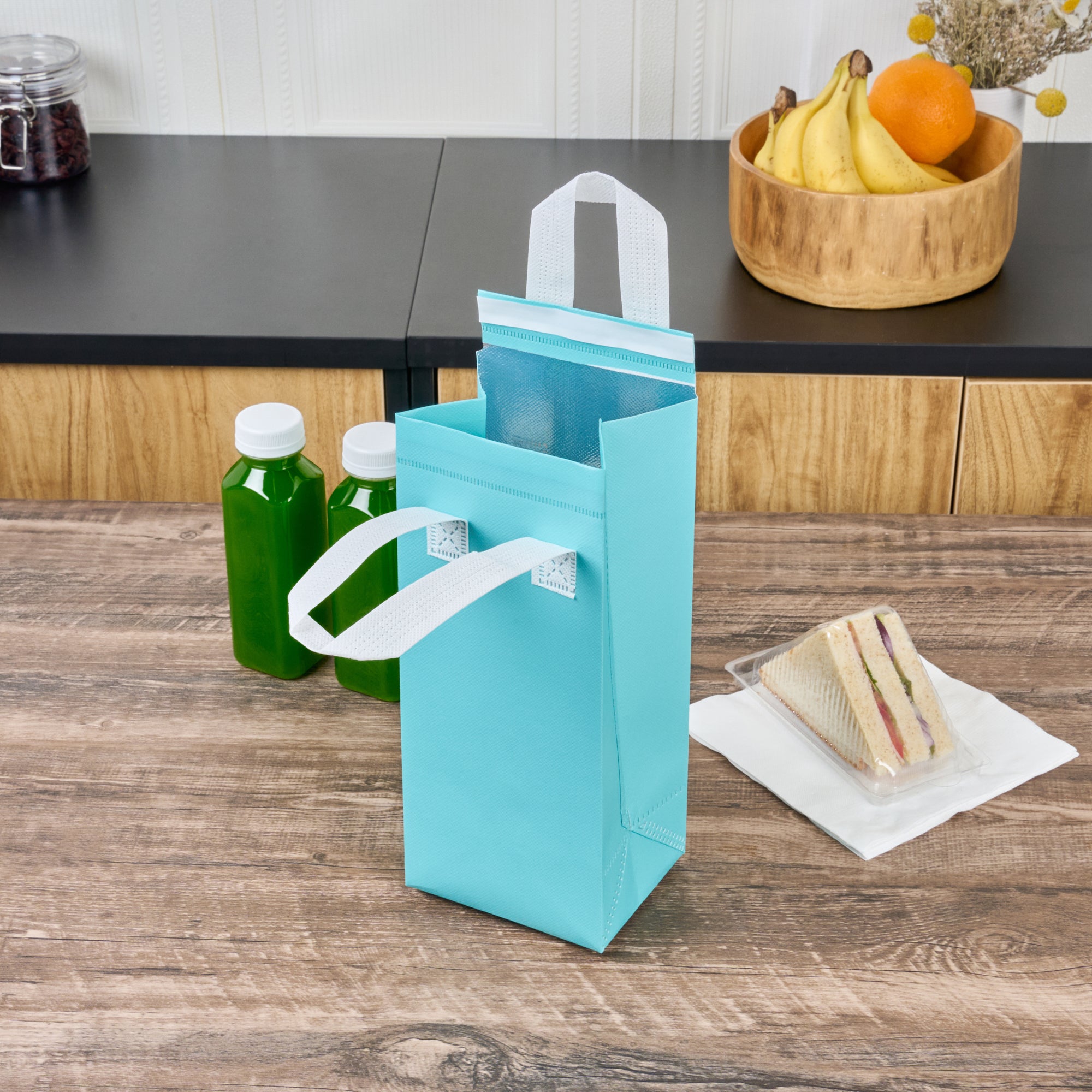 Insulated Tamper-Evident Takeout Bags - 4.75