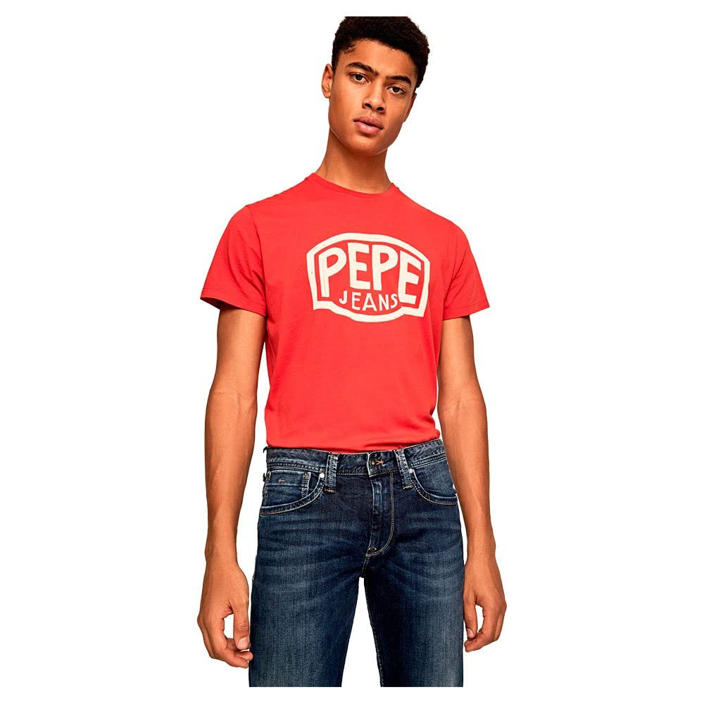 Pepe Jeans Kingston Zip Jeans - Classic 28 Denim Pants for Men | Comfortable Slim Fit Stretch Jeans for Casual Wear & Everyday Outfits