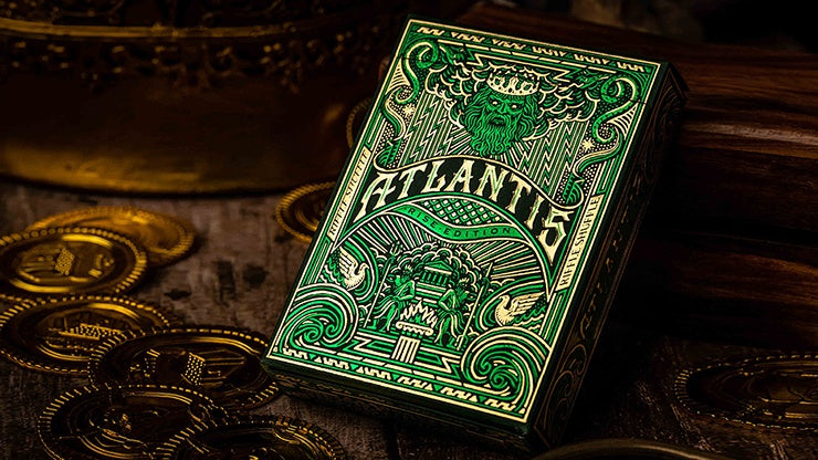 Atlantis Playing Cards - Rise Edition | Premium Waterproof & Durable Deck for Magic Tricks, Poker, Cardistry & Collectors | Perfect for Travel, Gifts & Game Nights