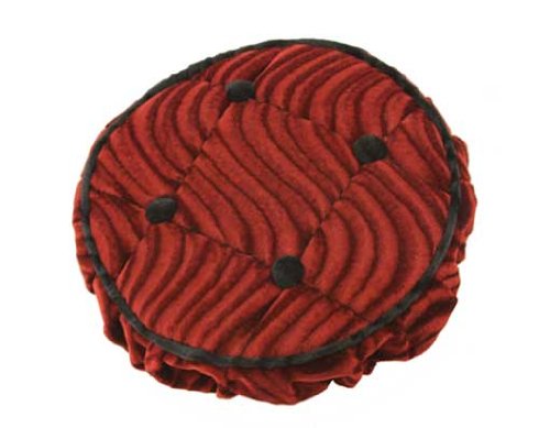 Lowrider Steering Wheel Cover - Red Bike Handlebar Grip for Bicycles, Beach Cruisers, Choppers & Limousines | Non-Slip Comfort Ride | Perfect for Urban Commuting, Beach Rides & Custom Bike Shows