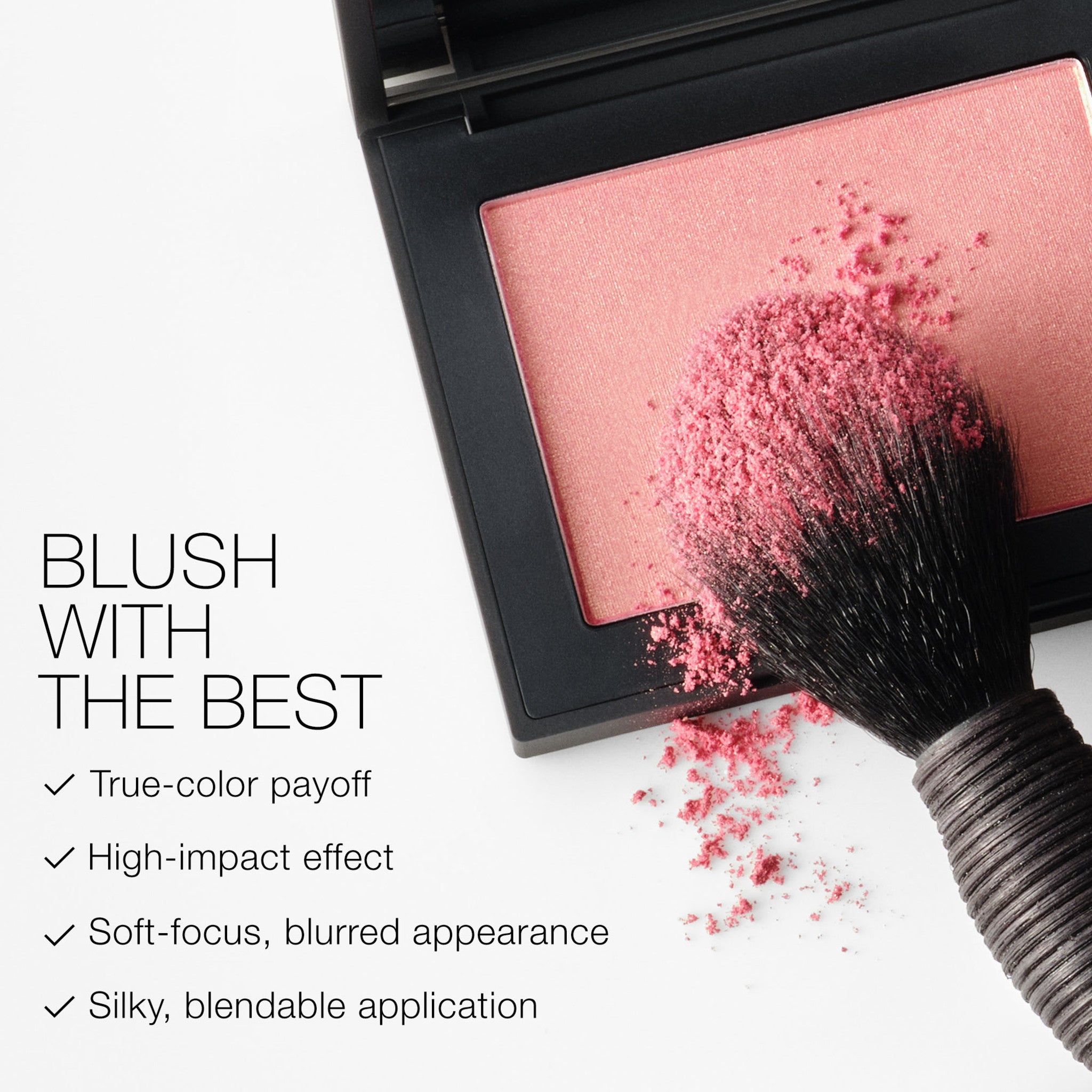 NARS Blush 2 - Long-Lasting Powder Blush for Cheeks, Buildable & Blendable Makeup - Perfect for Everyday Wear & Special Occasions