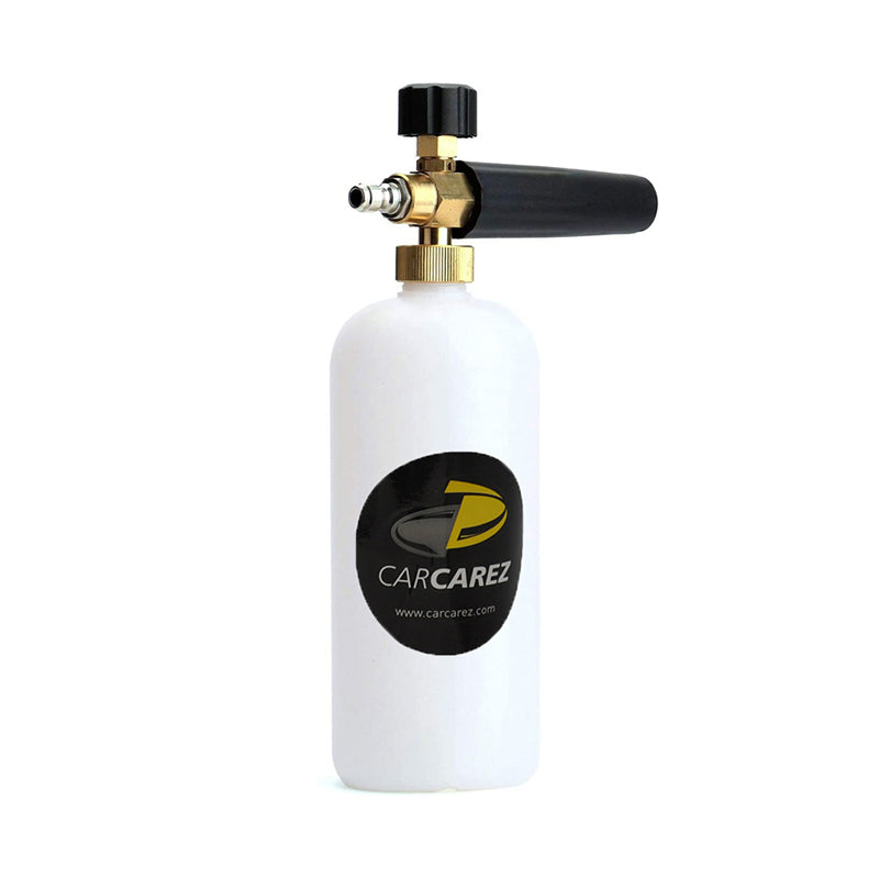 Professional High Pressure Foam Lance Cannon with Adjustable Nozzle - Perfect for Car Detailing, Pressure Washer Foam Wash, and Auto Cleaning Accessories