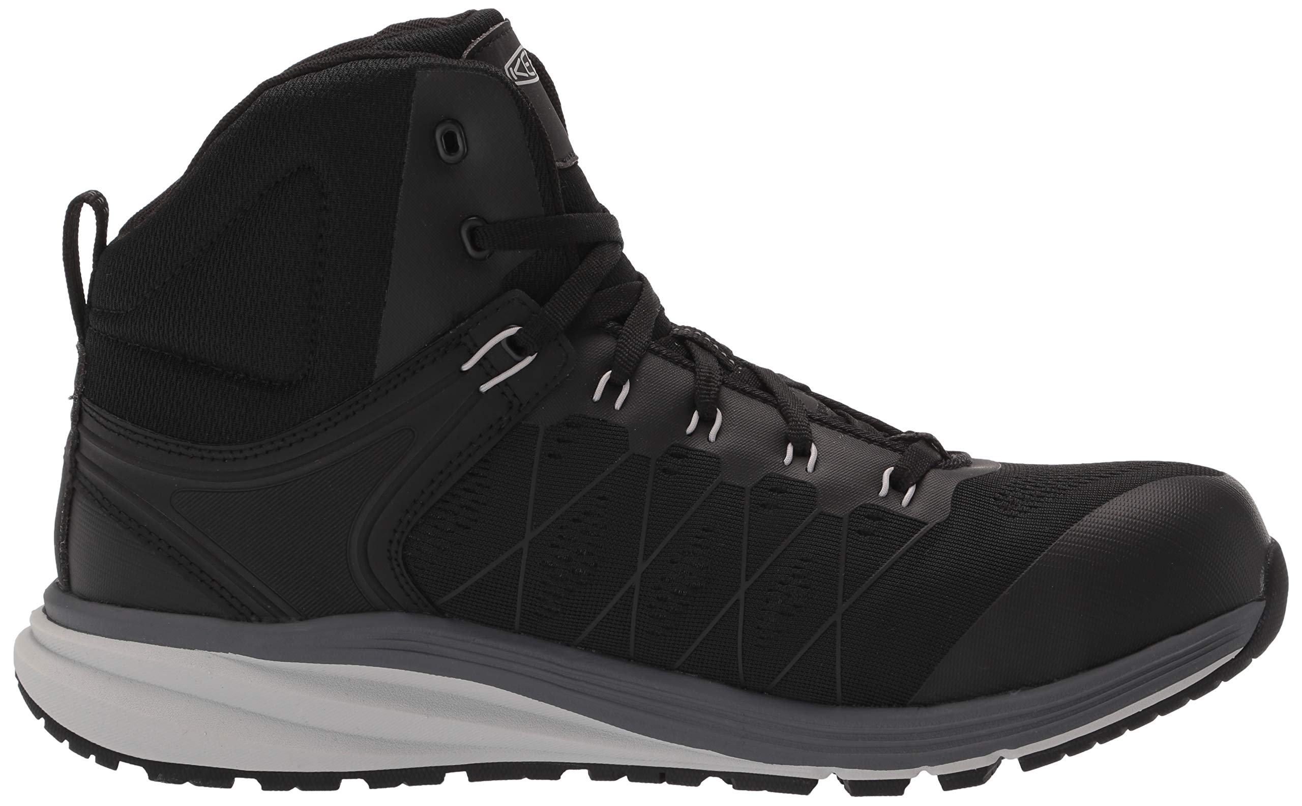 KEEN Utility Men's Vista Energy Mid Height Composite Toe Work Boot - Durable Safety Shoes for Construction, Hiking & Outdoor Work
