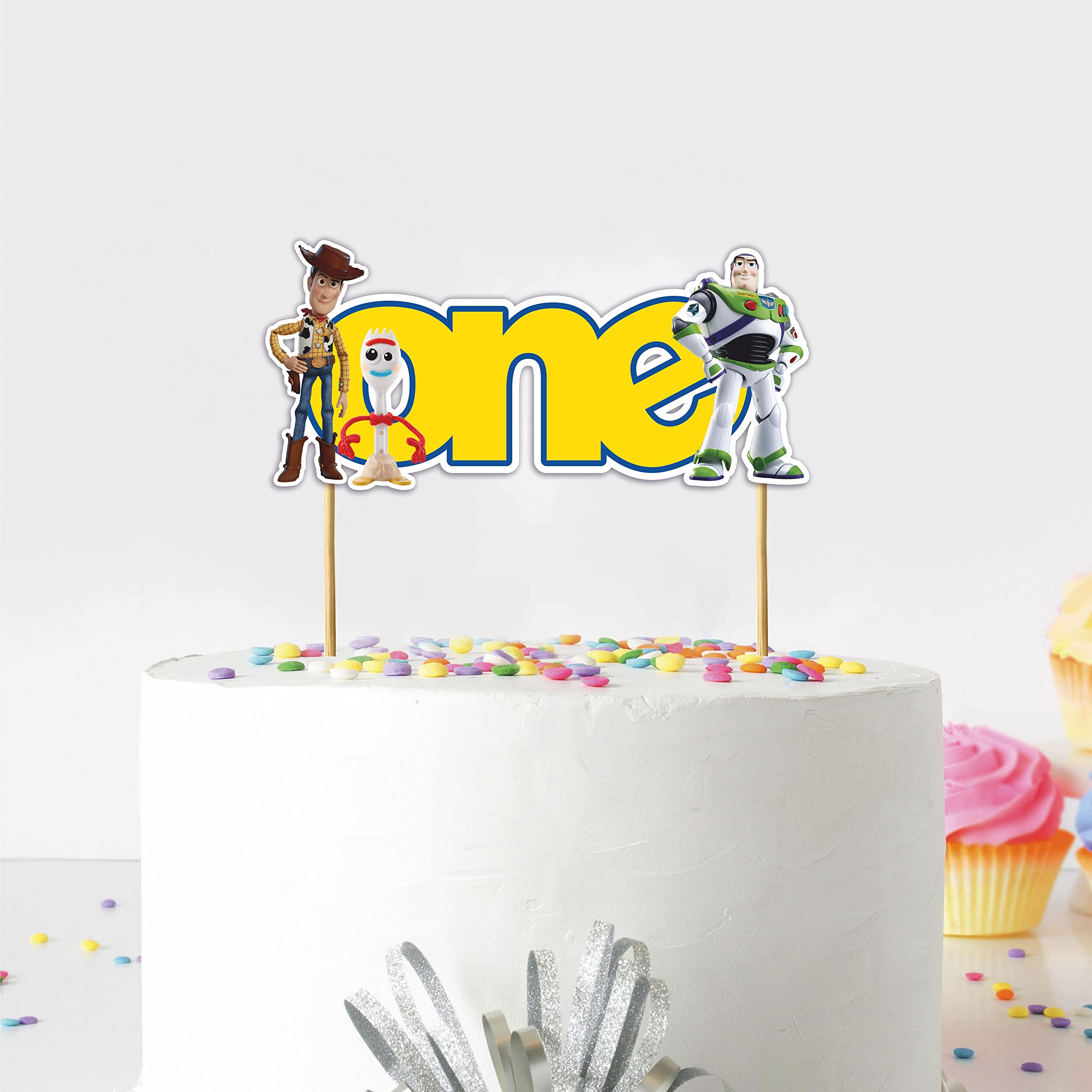Seyal® Stylish Cake Topper for Birthday, Wedding, Anniversary - Perfect for Decorating Cakes, Cupcakes & Desserts