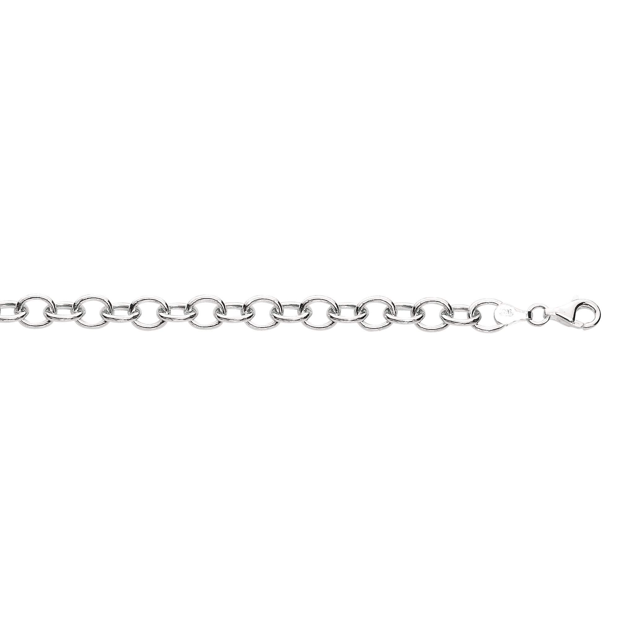 925 Sterling Silver Charm Design Link Bracelet with Lobster Claw Clasp - 8 Inch Adjustable Length, 5.3g Lightweight Jewelry for Women, Perfect for Everyday Wear, Gifts & Special Occasions