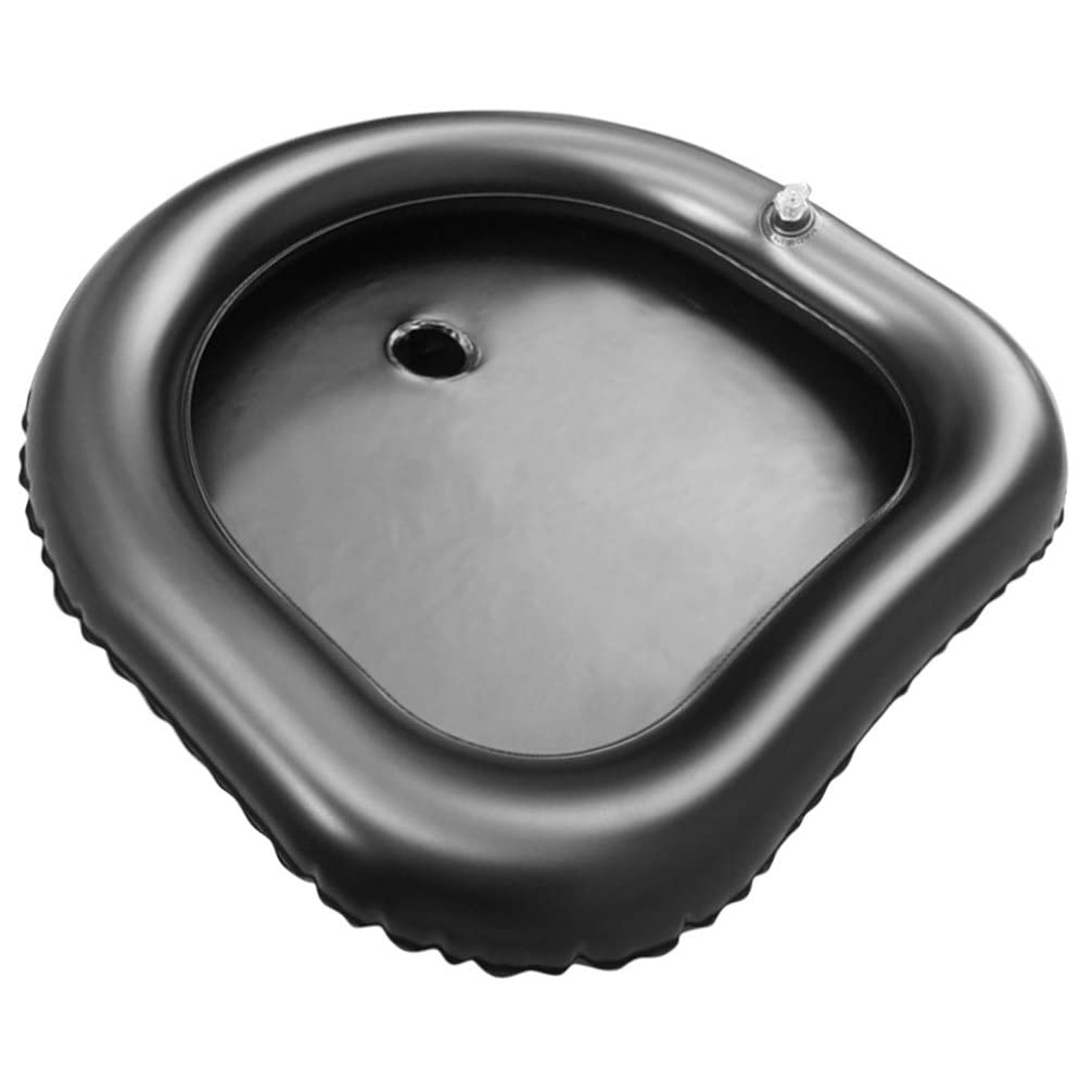 Inflatable Hair Washing Basin for Elderly & Bedridden - Portable PVC Shampoo Sink for Home Bathing, Hair Care & Spa (Ideal for Bed Baths, Salon Use & Home Healthcare)
