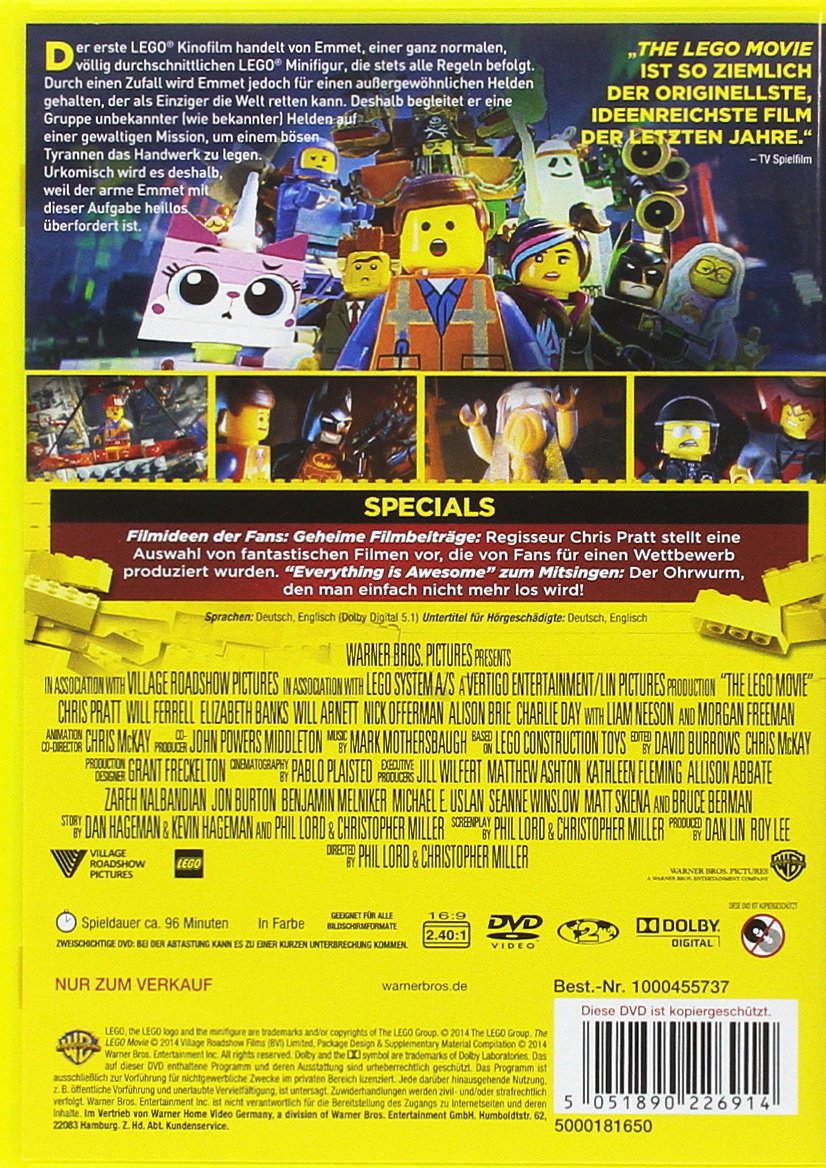 The Lego Movie - Official Building Blocks Toy Set for Kids & Adults | Creative Play & Collectible Gift Idea | Perfect for Birthday Parties & Family Fun