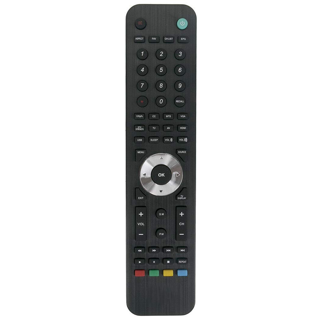JVC Smart TV Remote Control RC2026P Replacement - Compatible with Various JVC TV Models | Perfect for Home Entertainment & Easy TV Setup