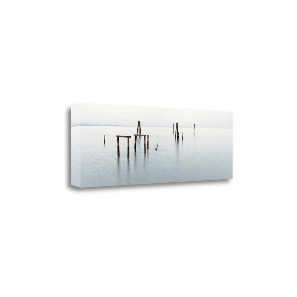 Antique Pier 134 by Alan Blaustein - Premium Giclee Art Print on Gallery Wrapped Canvas, Ready to Hang Wall Decor for Living Room, Bedroom & Office