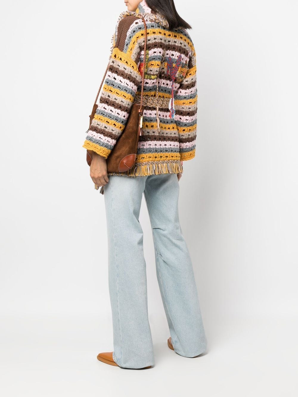 Alanui Yellow Cashmere Sweater for Women - Cozy Winter Knit Pullover for Casual & Office Wear