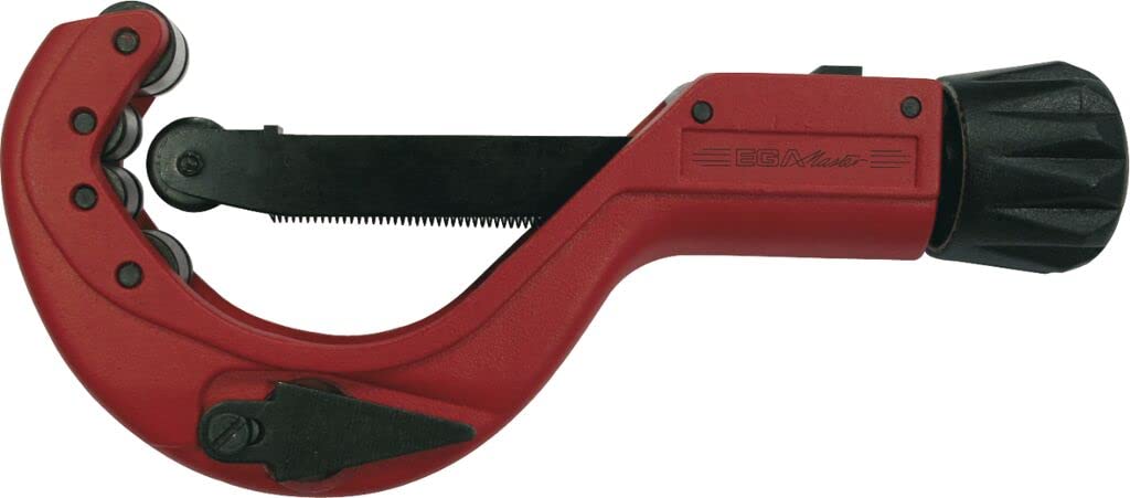 Ega Master 63108 Automatic Tube Cutter - 67mm Plastic Pipe Cutter for PVC, Copper & Plastic Pipes - Perfect for Plumbing, DIY Projects & Home Repairs