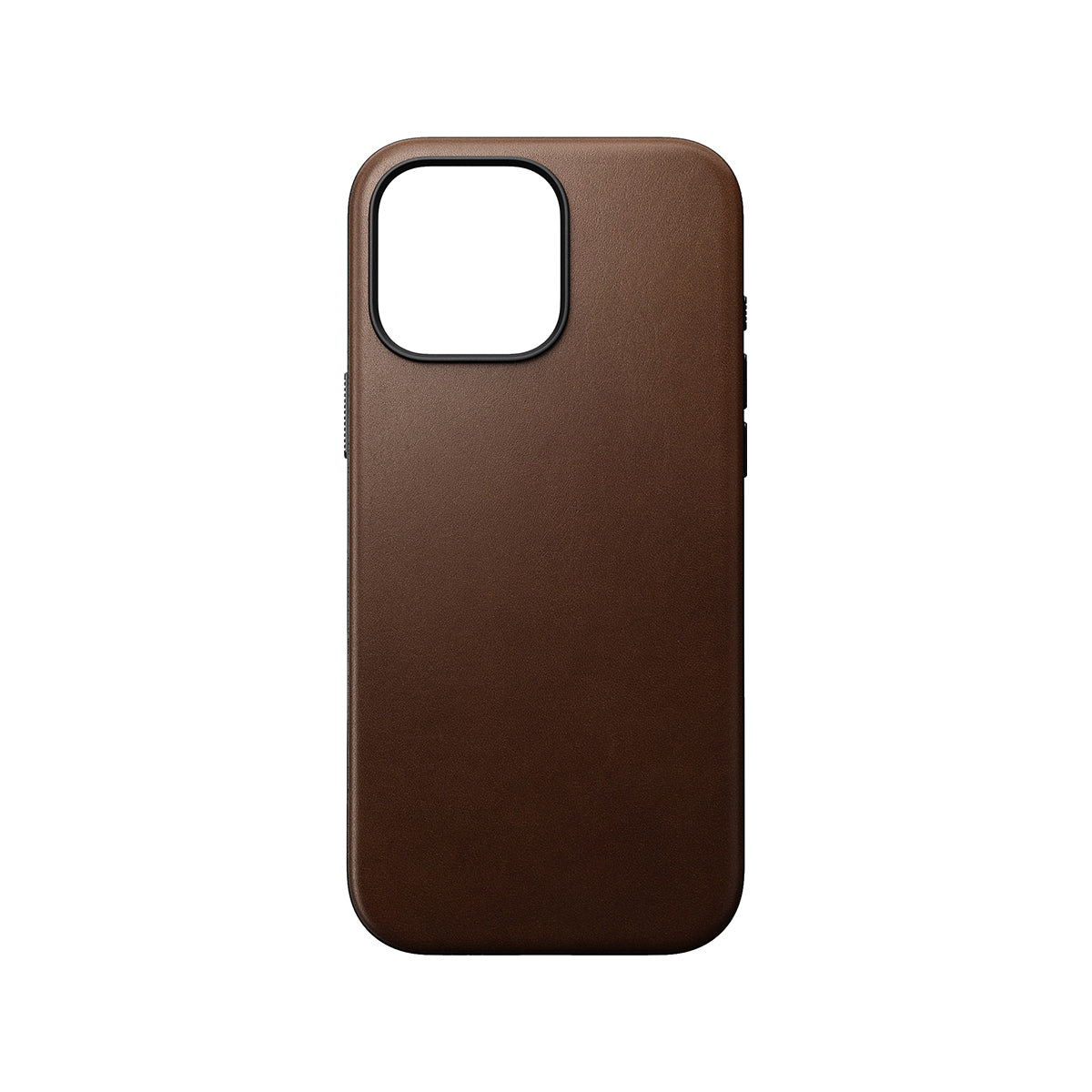 Premium Genuine Leather Phone Case for iPhone 16 Pro Max - Durable Brown Protective Cover | Slim Fit, Wireless Charging Compatible | Perfect for Business, Travel & Everyday Use