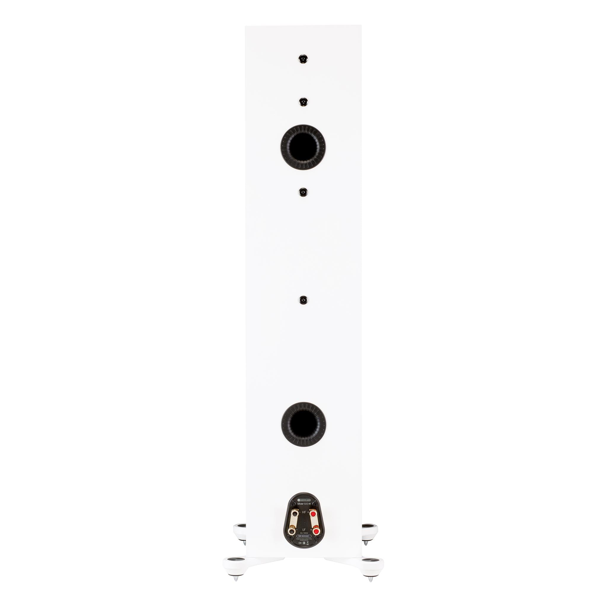 Monitor Audio Silver 500 7G Floorstanding Speakers (Pair) - High-End HiFi Audio System for Home Theater & Music Listening
