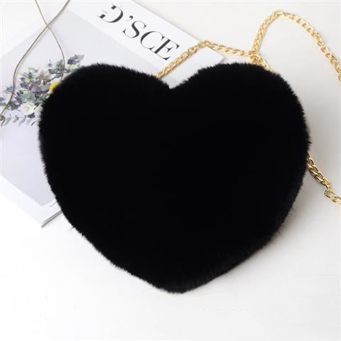 Stylish Plush Chain Shoulder Bags for Women - Elegant Valentine's Day Party Purse | Perfect for Date Nights, Weddings & Special Occasions