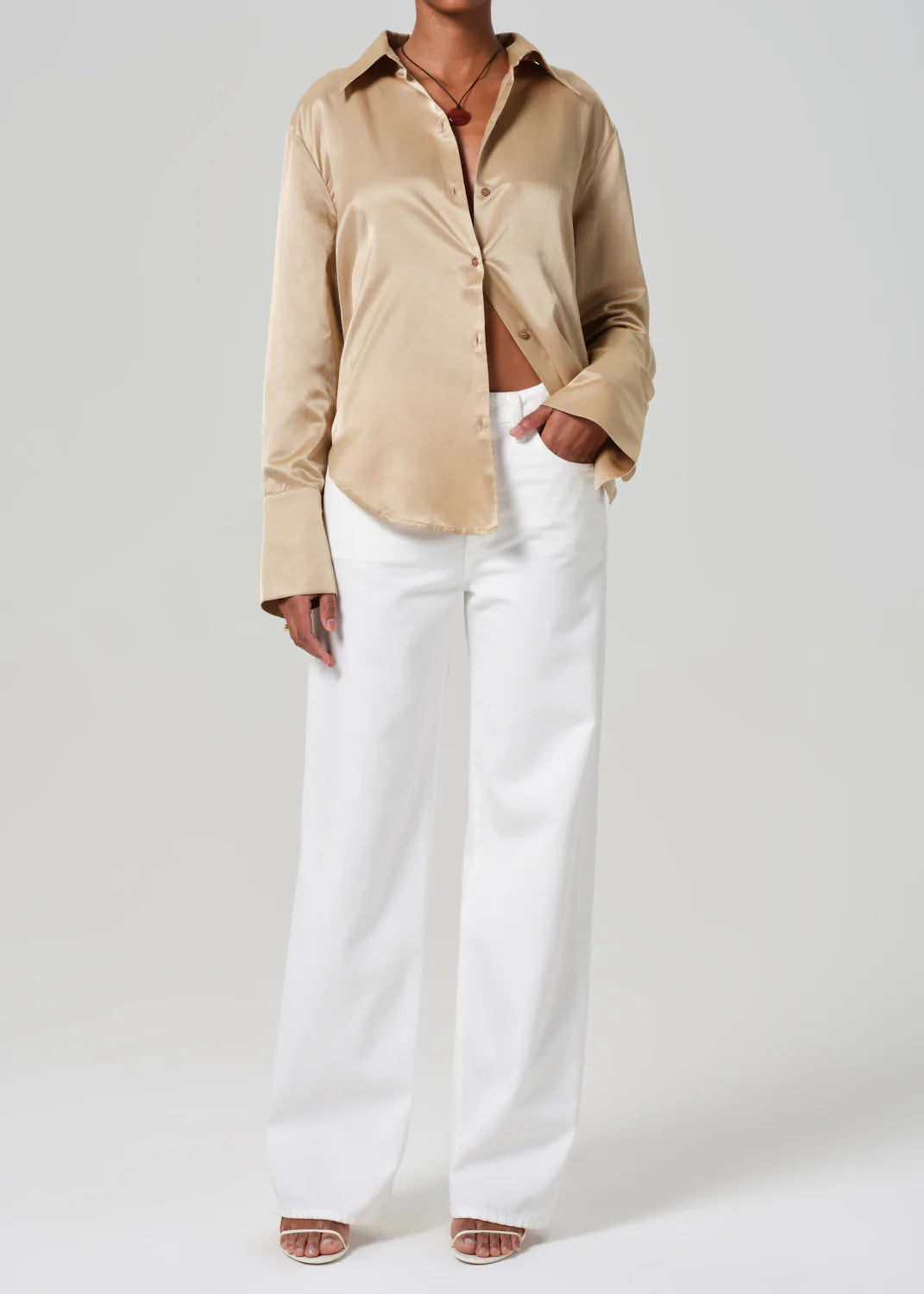 Annina High Rise Wide Leg Jeans for Women - 30