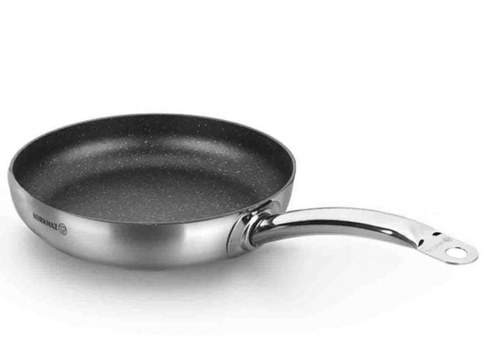 14.25 Inch Non-Stick Frying Pan - Skillet for Cooking, Sauteing & Frying - Perfect for Home Kitchen & Camping - Dishwasher Safe & PFOA Free