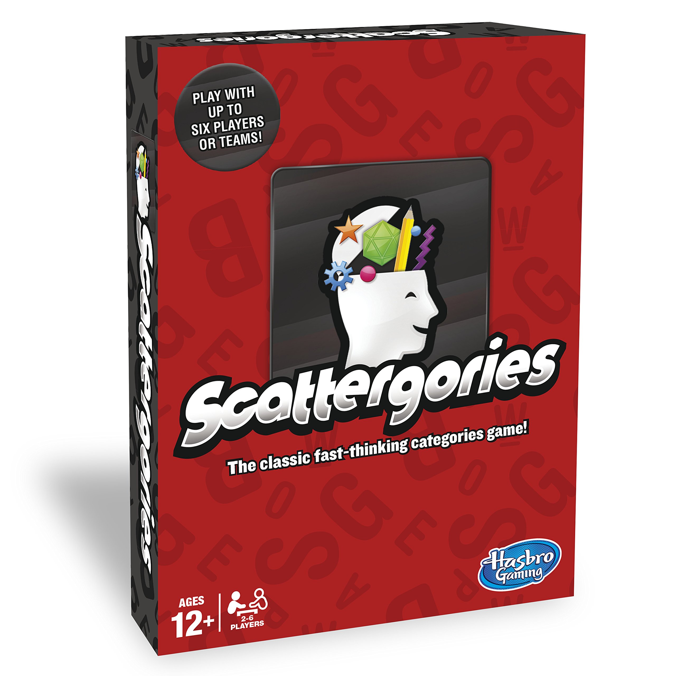 Scattergories (Refresh Edition) - Fast-Paced Family Board Game for Creative Thinking & Fun Game Nights - Perfect for Parties, Family Gatherings & Brainstorming Activities
