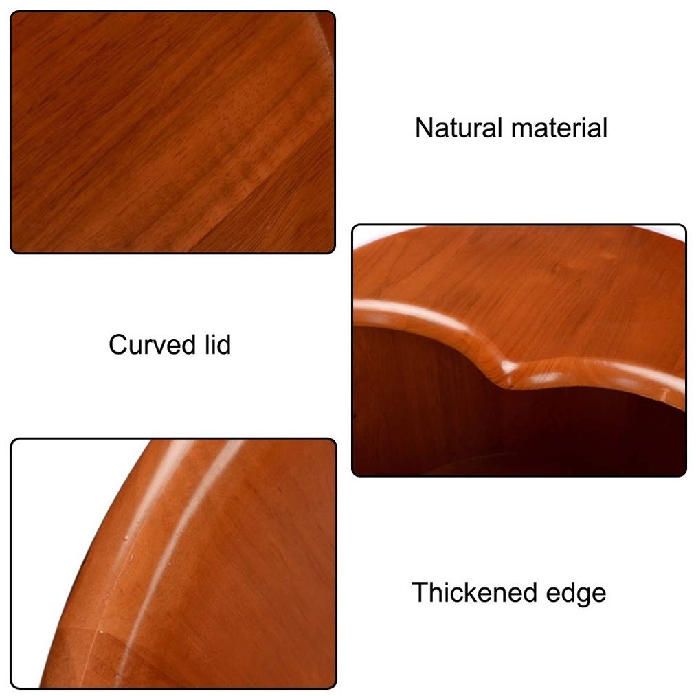 Premium Wooden Foot Spa Bath Tub for Home Use - Relaxing Foot Massage & Sauna Soak - Perfect for Stress Relief, Detox & Pedicure Care