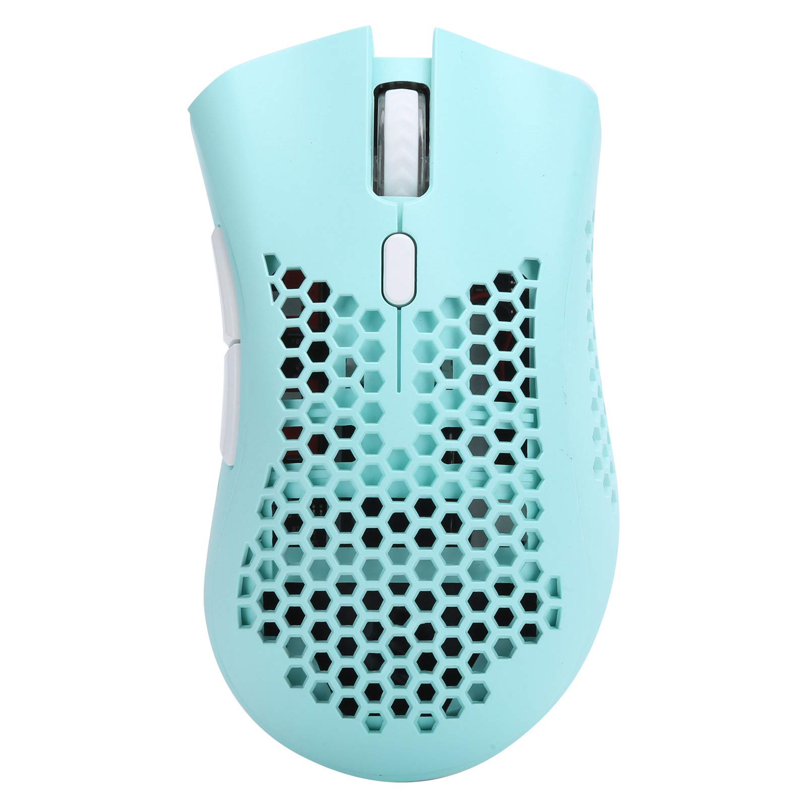 Heayzoki Wireless Gaming Mouse - 2.4G Rechargeable RGB Gaming Mouse with Professional Chip Sensor, 3-Speed DPI (800/1200/1600), USB Receiver - Perfect for PC Gaming, Esports & Office Work
