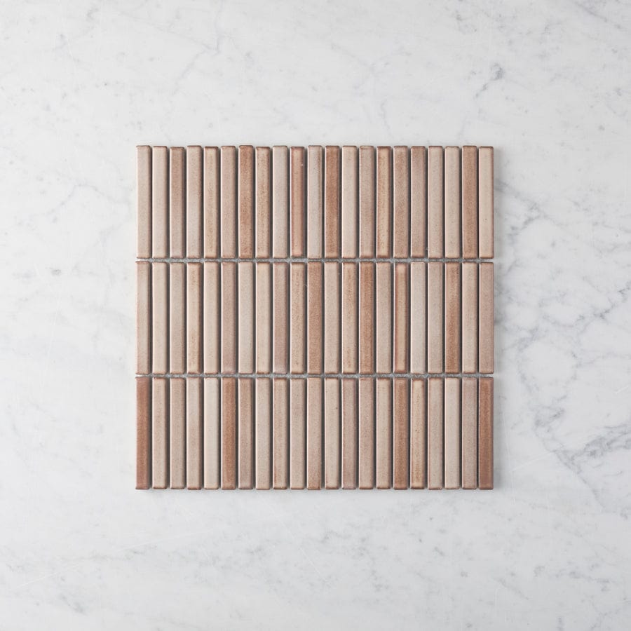Coogee Antique Beige Matte Kit Kat Mosaic Tile - Premium Ceramic Wall & Floor Tiles for Kitchen Backsplash, Bathroom, and Shower Renovation