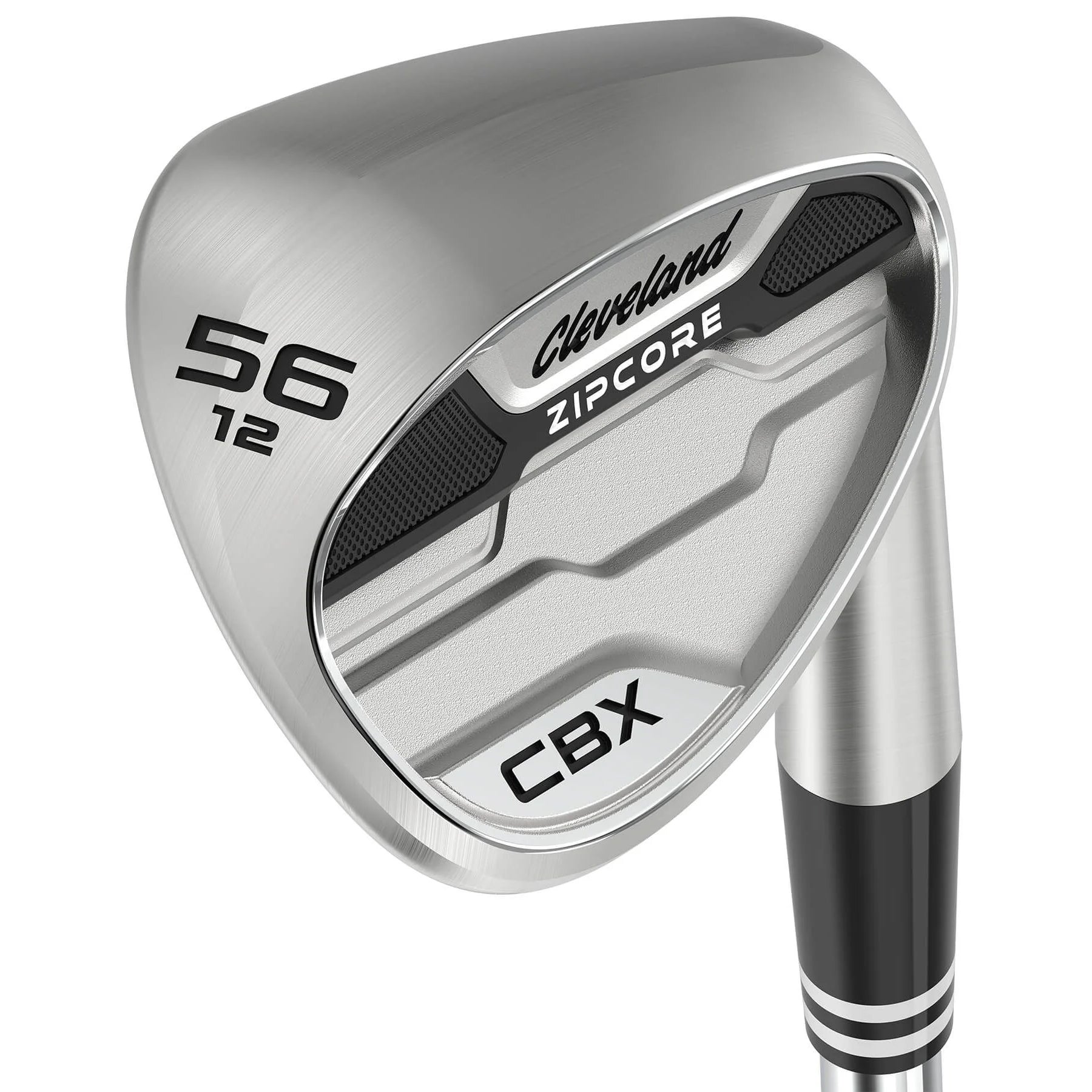 Cleveland CBX ZipCore Tour Satin Men's Right-Handed Golf Wedge | 56° & 60° Loft Options | Forged Steel Shaft | Ideal for Short Game & Bunker Shots | Perfect for Golfers Seeking Precision & Spin Control