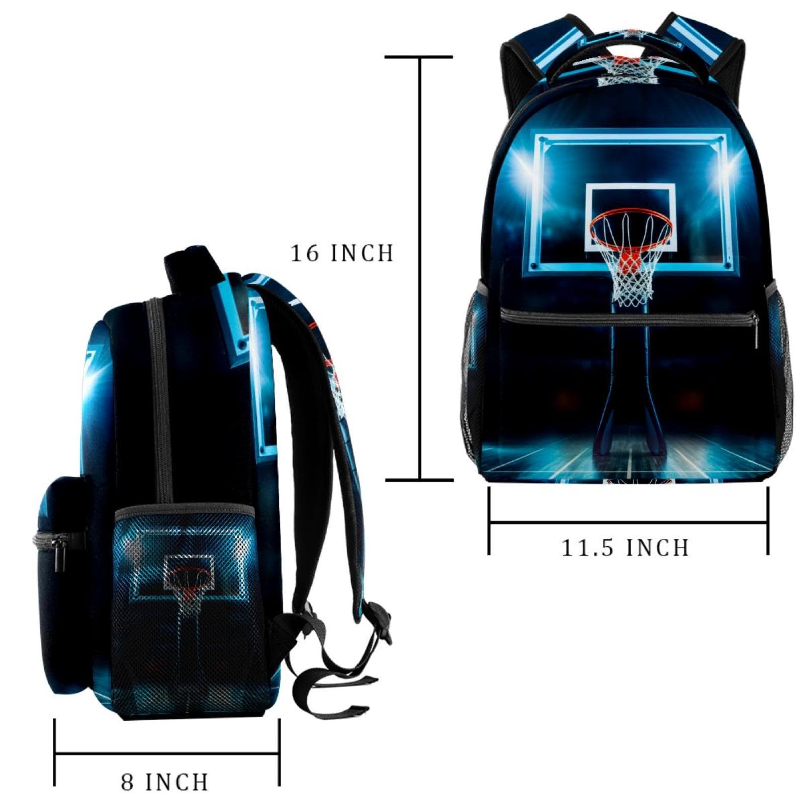 Best Travel Backpack for Women & Men - Lightweight Durable Hiking Backpack for Outdoor Sports, Gym & Basketball Stadium Use
