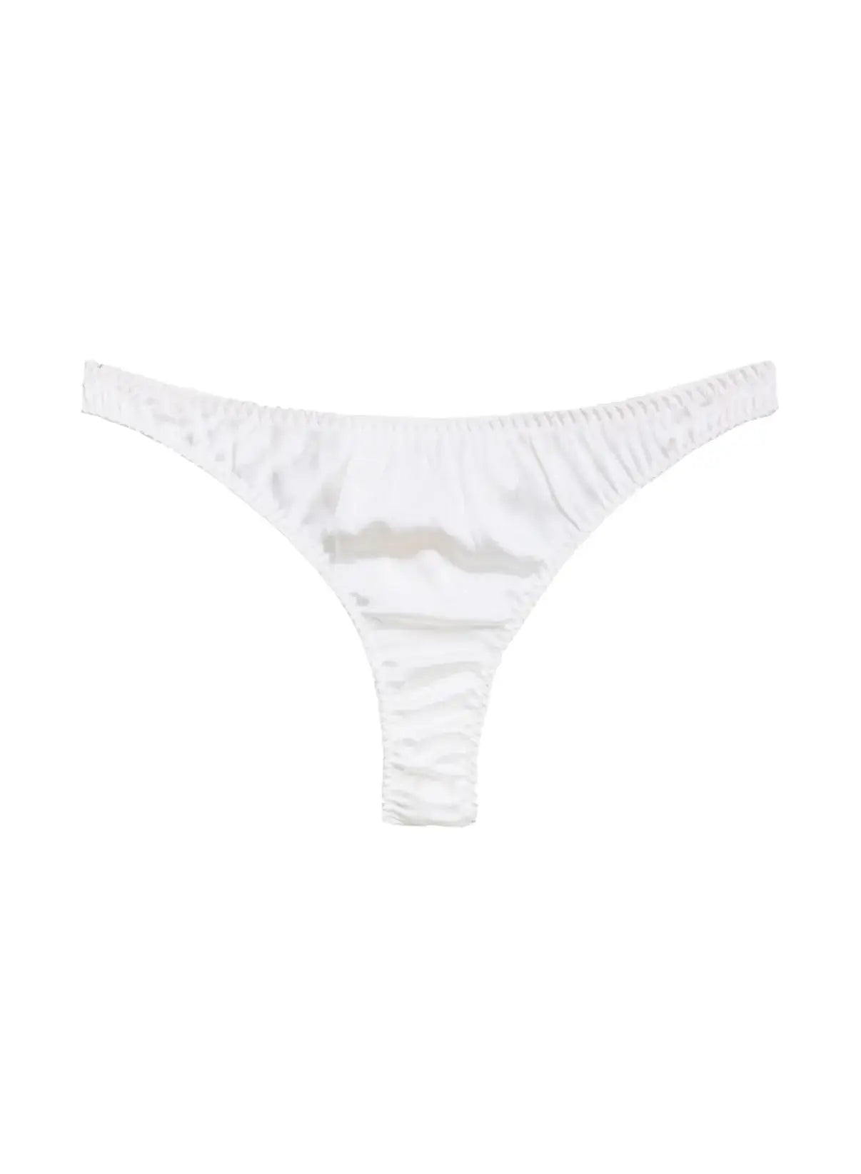 Luxury Ivory Thong for Women - Soft Comfortable Lingerie for Everyday Wear & Special Occasions