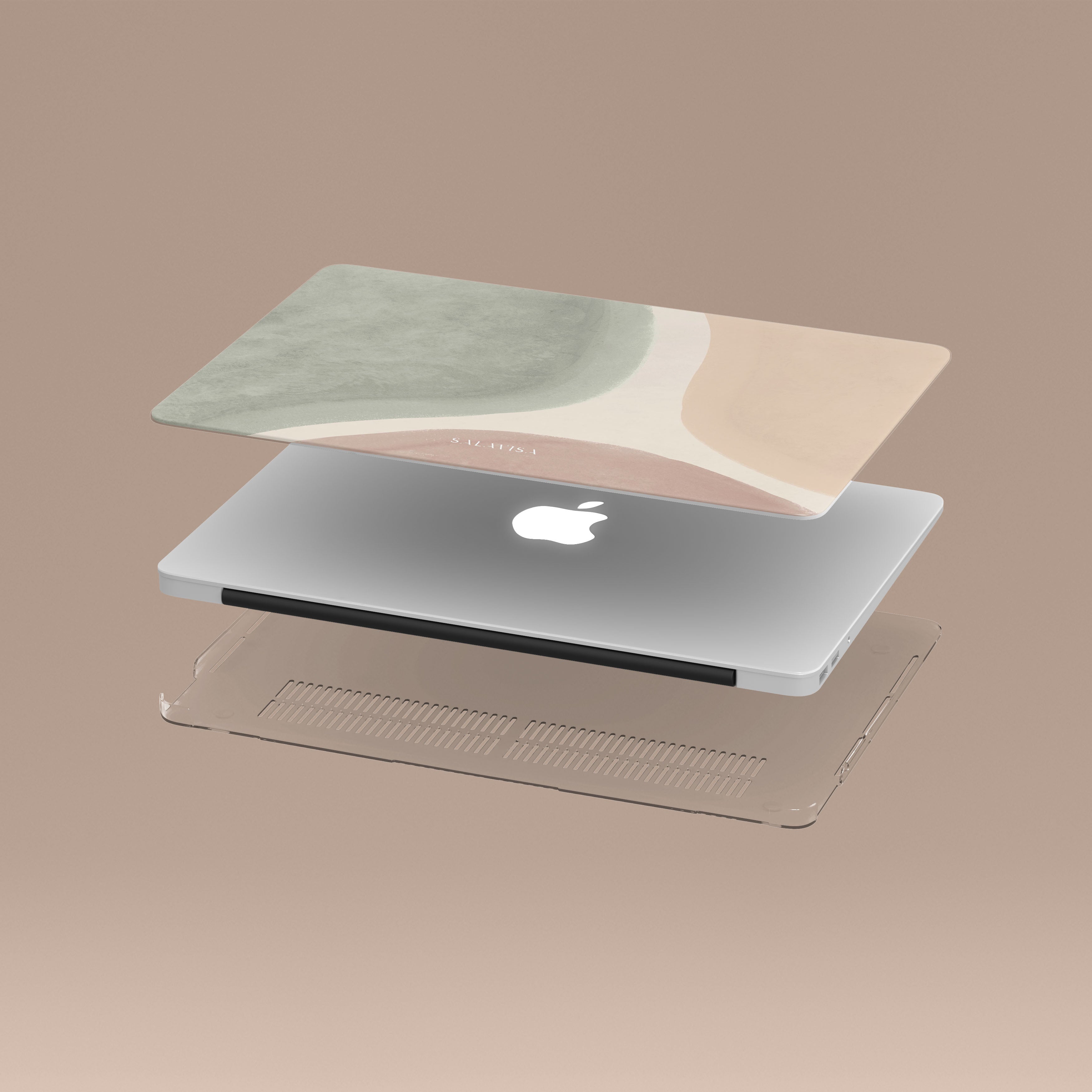 Slim Protective MacBook Case with Soft Pastel Colors - Perfect for Work, Travel & Everyday Use