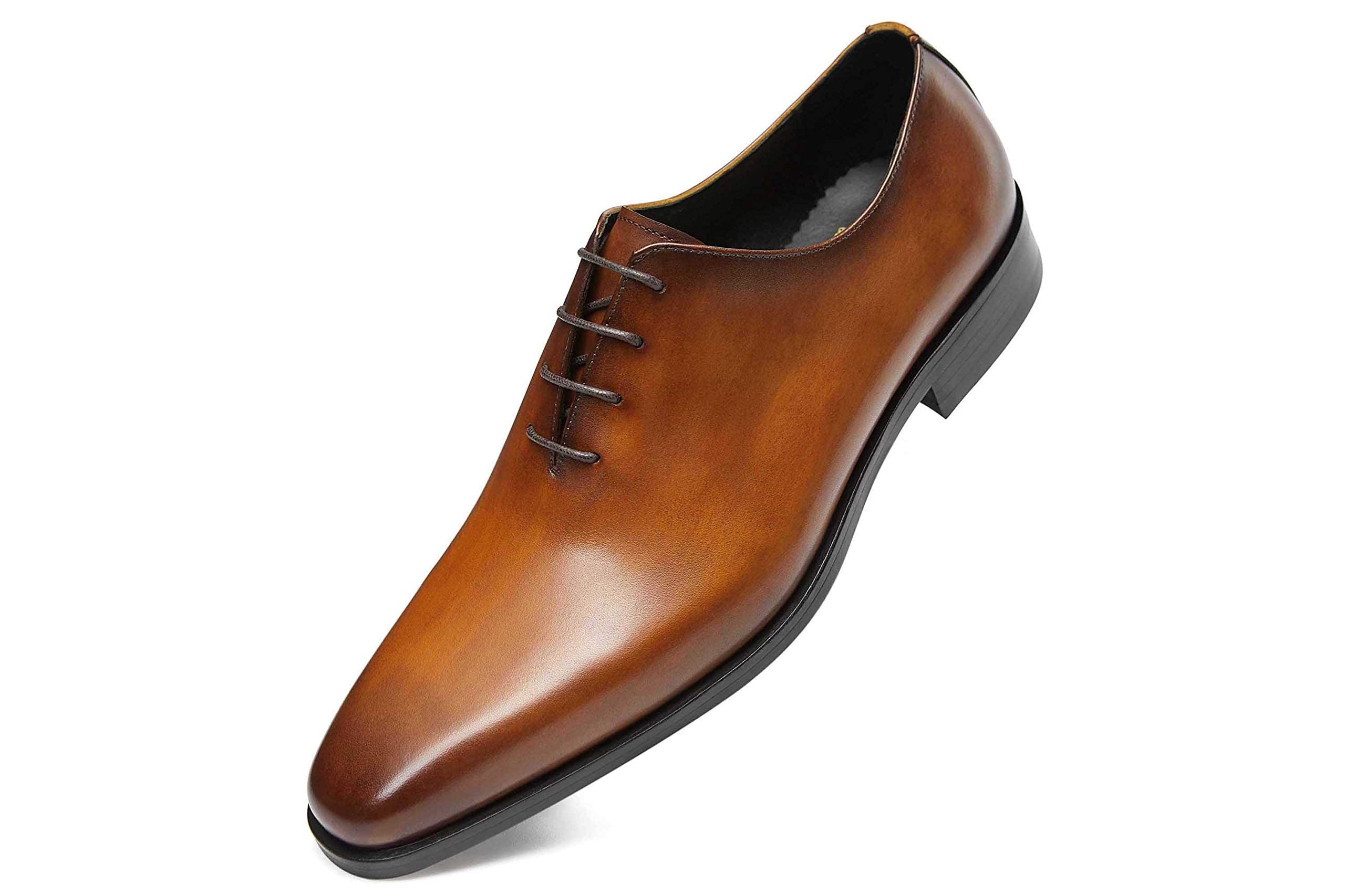 Premium Men's Oxford Dress Shoes - Genuine Leather Formal Shoes for Business & Weddings - Comfortable & Stylish for Office, Parties & Special Occasions