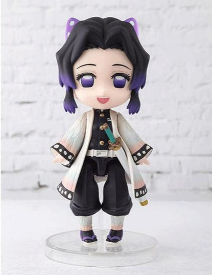 Bandai Figuarts Mini Demon Slayer Kimetsu no Yaiba Kocho Shinobu Action Figure #021 - Anime Collectible for Fans & Display