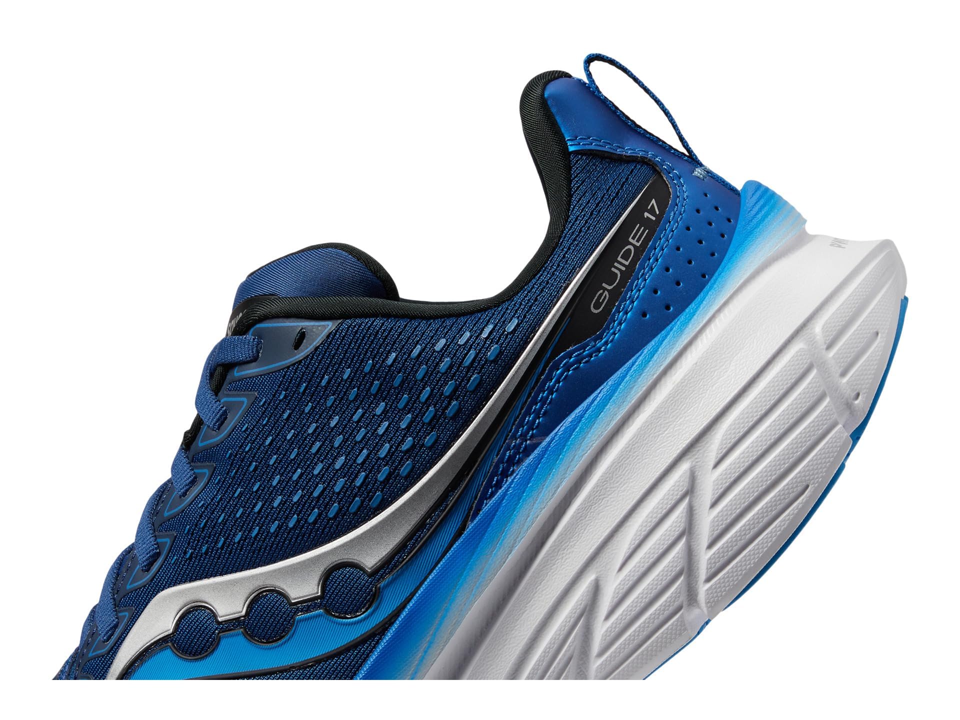 Saucony Men's Guide 17 Running Shoes - Lightweight Cushioned Sneakers for Road Running & Training | Perfect for Marathon, Jogging & Gym Workouts