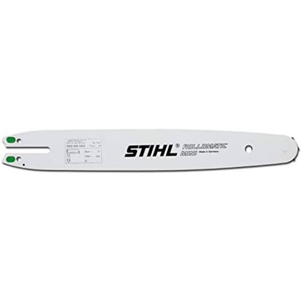 STIHL 3005 000 7409 Rollomatic E Light 14-Inch Chainsaw Bar - Professional Grade Replacement for Wood Cutting, Tree Trimming & Firewood Preparation