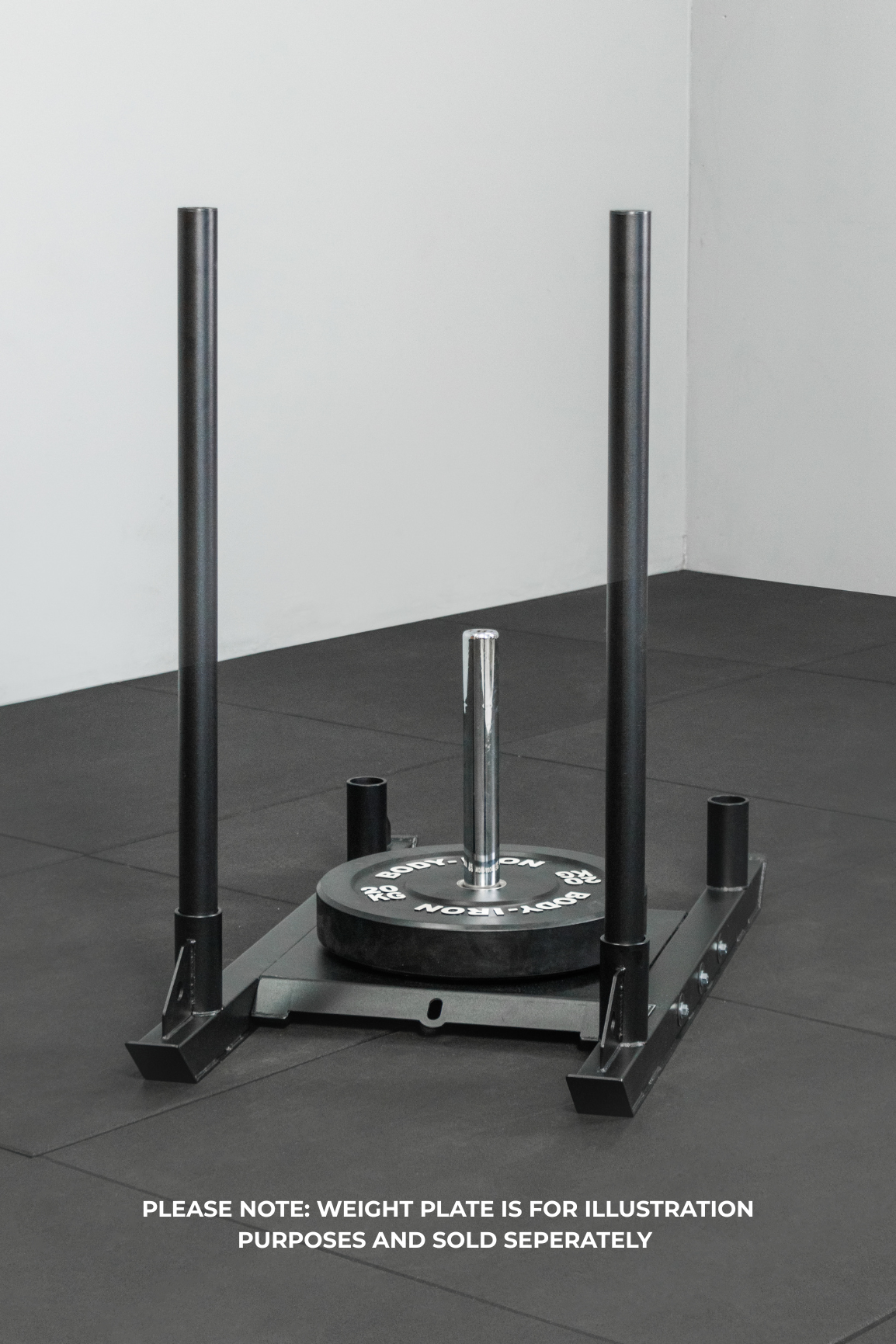 Commercial Grade Body Iron Prowler Sled - Heavy Duty Training Sled for Strength, Conditioning & CrossFit Workouts - Perfect for Gym, Home Fitness & Athletic Training