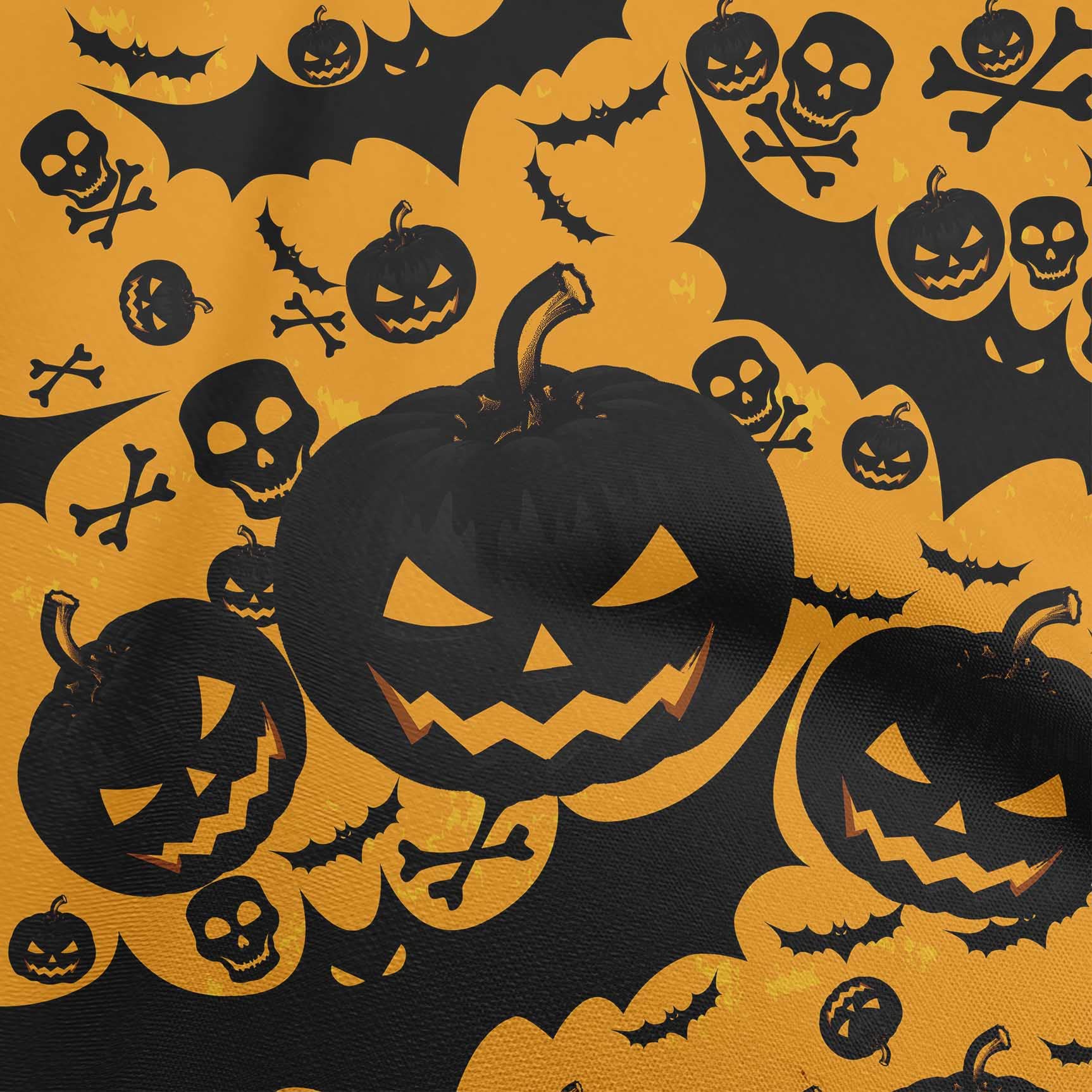 oneOone Cotton Flex Dark Mustard Fabric - 40 Inch Wide Printed DIY Sewing Material for Halloween Costumes, Clothing & Crafts | Premium Cotton Fabric by The Yard for Dressmaking, Quilting & Home Decor Projects