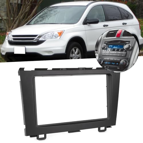 Car Stereo Dash Kit for Honda CRV 2007-2010 | 2 Din Radio Installation Frame | Custom Fit Dashboard Panel for Aftermarket Head Unit | Perfect for Car Audio Upgrade & Navigation System Installation