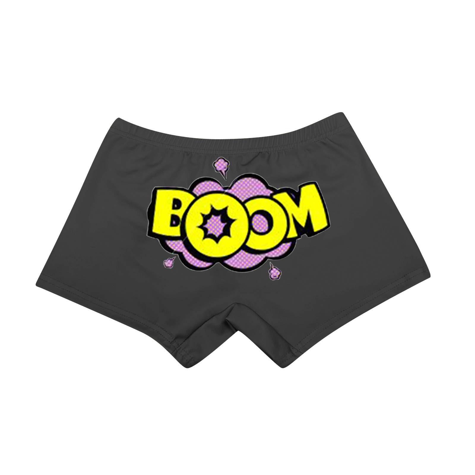 Women's Fashion Printed Shorts - Hot Slim Fit Gym Shorts with Funny Butt Words, High Waist Workout Pants for Women (Black, XXL) | Perfect for Gym, Yoga, Running & Summer Casual Wear