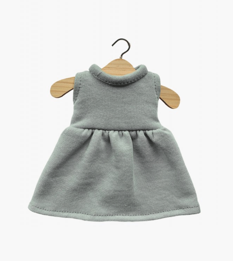 Cotton Tea Vert Faustine Dress for 18