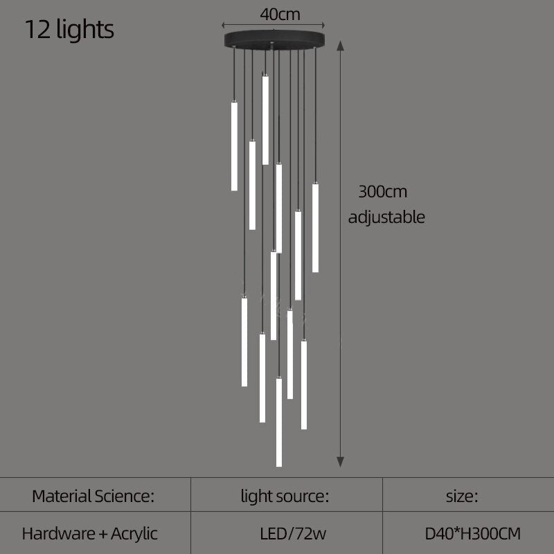 12 lights