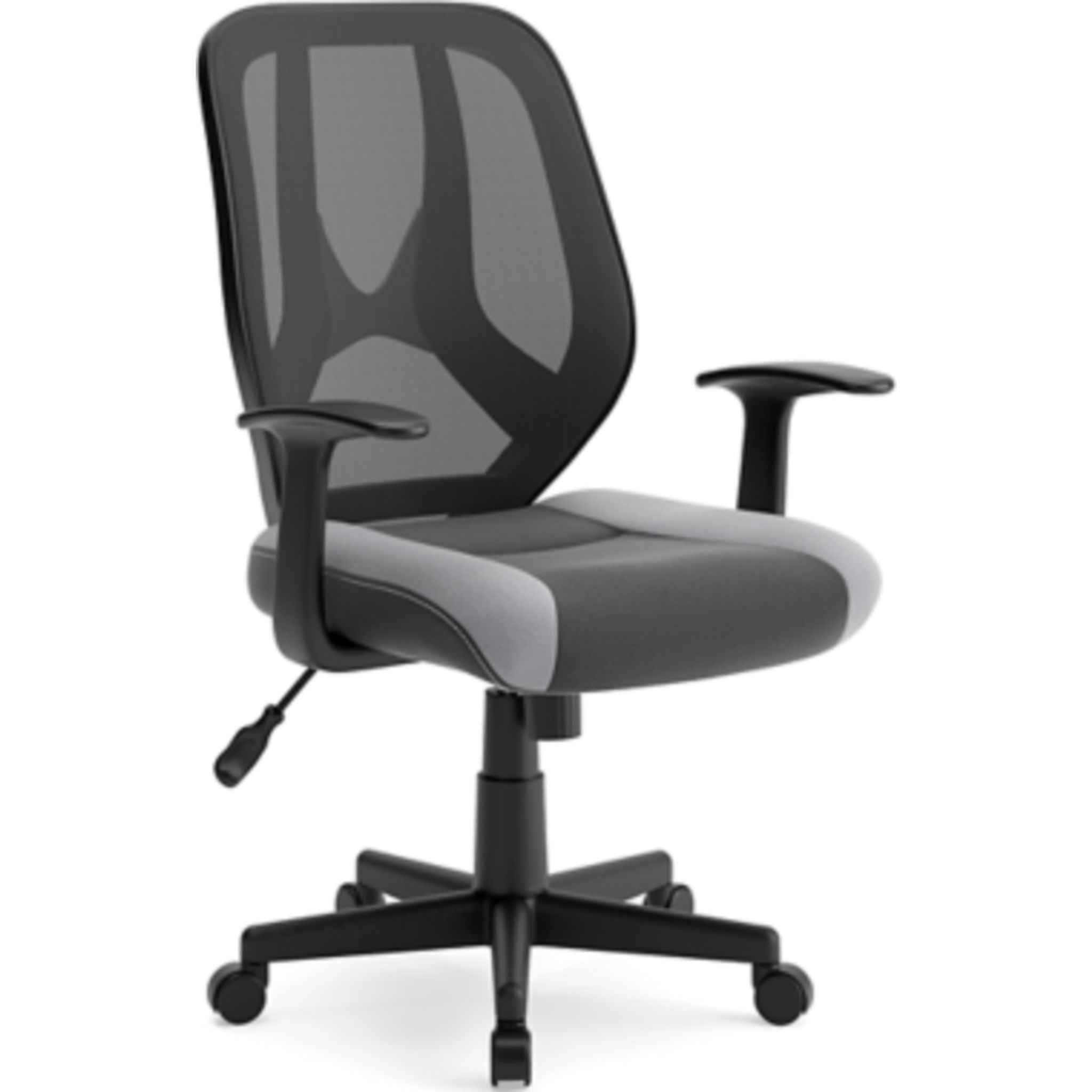 Beauenali Ergonomic Office Chair - Adjustable Height, Gray/Black - Perfect for Home Office, Gaming & Workspace Comfort