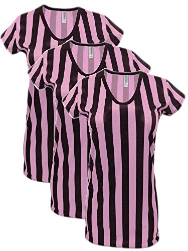 3 Black/Pink Shirts