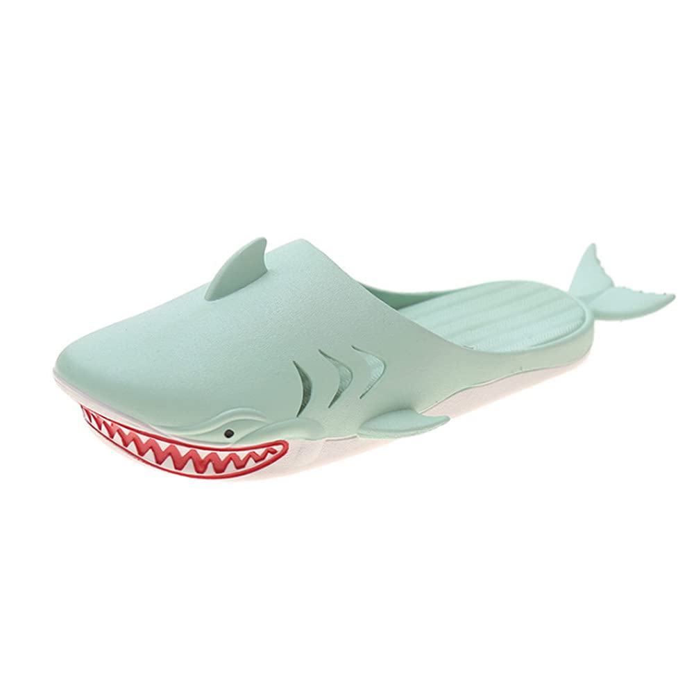 Funny Shark Slippers for Men & Women - Comfortable Shark Beach Shoes for Pool Party, Summer Vacation & Beach Outings