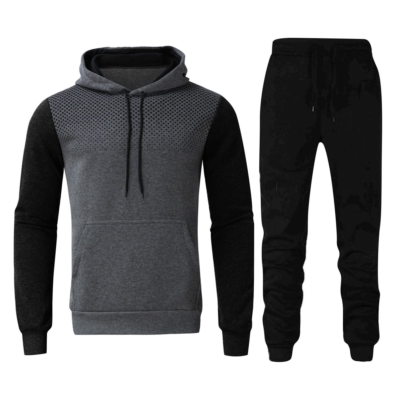 **Men's Winter Tracksuit Set - Modern Fit Fashionable Jogging Suit for Casual Wear, Gym & Date Outfits**