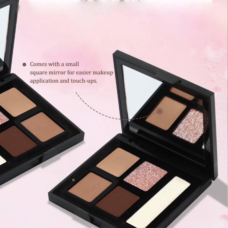 Dream Maker Night Elf Highlight Eyeshadow Palette - 12 Color Shimmer & Matte Eyeshadow Set for Party, Halloween & Cosplay - Vegan & Cruelty Free Makeup Kit for Professional & Everyday Use