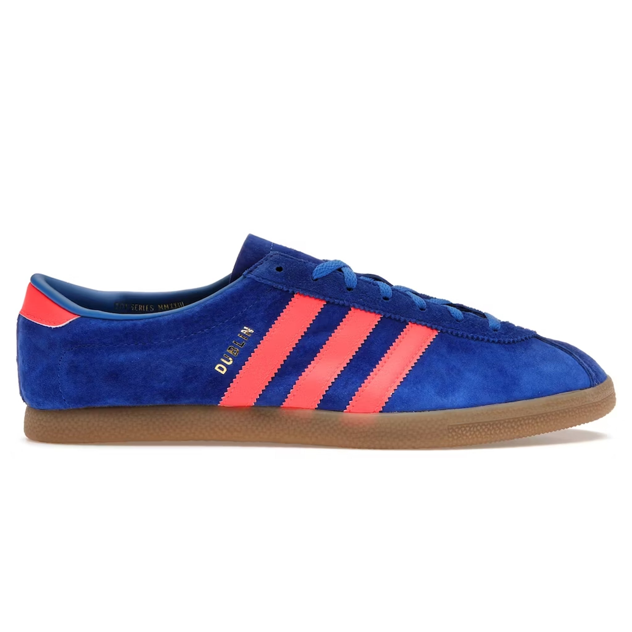 Adidas Dublin City Series Collegiate Royal Solar Red Sneakers (2023) - Men's Running Shoes for Jogging, Gym Workouts & Casual Wear