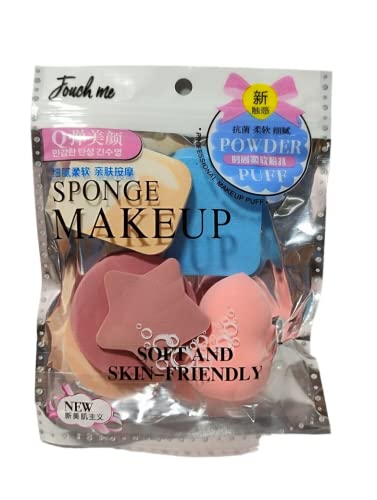 Premium Beauty Blender Makeup Sponge Set - 6 Pack for Flawless Foundation & Concealer Application | Soft, Latex-Free Blenders for Liquid, Cream & Powder Cosmetics | Perfect for Professional Makeup Artists & Everyday Use