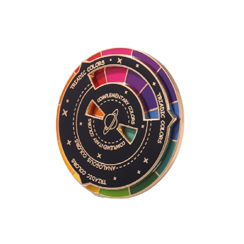 Vibrant Compass Enamel Lapel Pins - Stylish Brooch Badges for Jackets, Bags & Clothing Accessories | DIY Craft Supplies & Unique Birthday Gifts for Men & Women | Perfect for Travel Enthusiasts, Outdoor Adventures & Fashion Statements